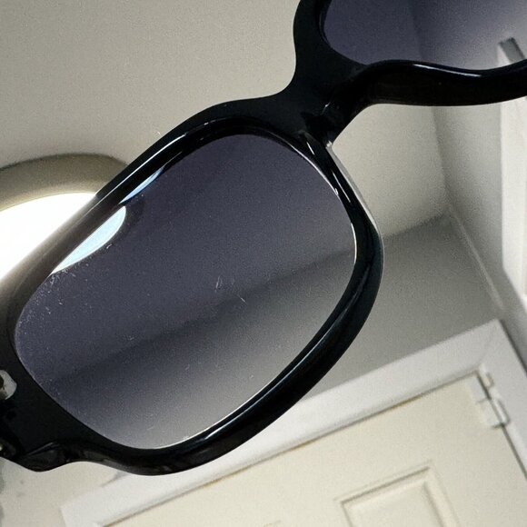 Vintage 1970\'s EK EMMANUELLE KHANH Black Gold  SUNGLASSES 2020 Tso 16 main image 13
